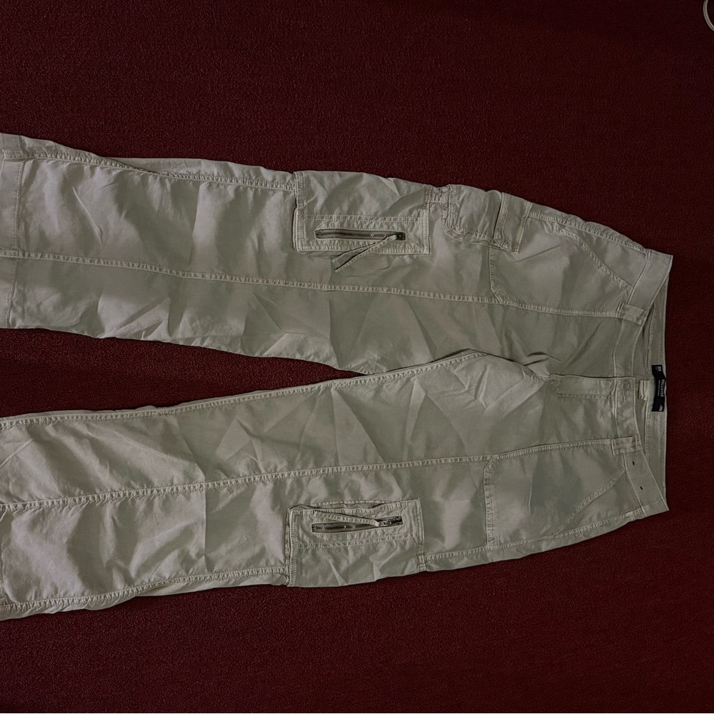 Hollister Tan Straight Leg Jeans